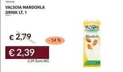 Prezzemolo e Vitale Valsòia mandorla drink offerta