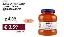 Prezzemolo e Vitale Zuegg la pasticceria confettura di albicocca offerta