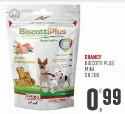 Marketpiù Biscotti Plus Crancy offerta