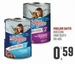 Marketpiù Miglior gatto Bocconcini vari gusti offerta