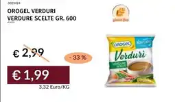Prezzemolo e Vitale Orogel Verduri offerta