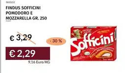 Prezzemolo e Vitale Findus Sofficini pomodoro e mozzarella offerta