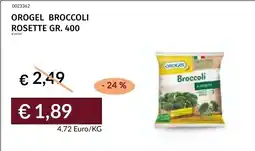 Prezzemolo e Vitale Orogel broccoli rosette offerta