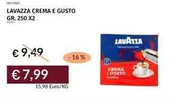 Prezzemolo e Vitale Lavazza crema e gusto offerta