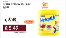 Prezzemolo e Vitale Nestlé Nesquik solubile offerta