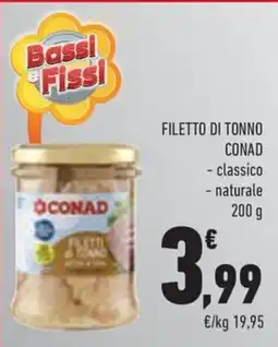Conad Margherita Filetto di tonno Conad offerta