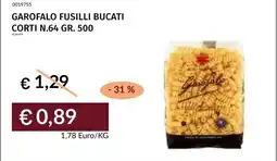 Prezzemolo e Vitale Garofalo fusilli bucati corti offerta