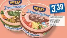 Marketpiù Rio mare Insalatissime Insalata di Tonno Cous Cous offerta