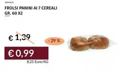 Prezzemolo e Vitale Frolsi panini ai 7 cereali offerta
