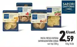 Conad Margherita Pasta fresca ripiena Saporidintorni Conad offerta