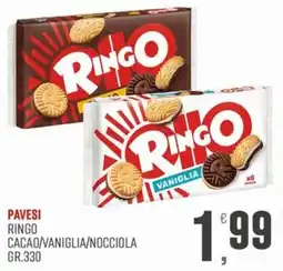 Marketpiù Ringo cacao vaniglia nocciola offerta