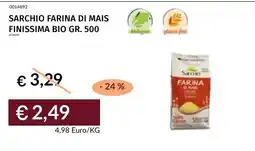 Prezzemolo e Vitale Sarchio farina di mais finissima bio offerta