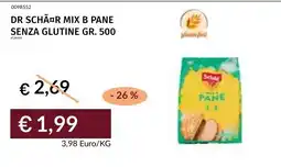 Prezzemolo e Vitale Dr Schär mix b pane senza glutine offerta