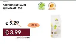 Prezzemolo e Vitale Sarchio farina di quinoa offerta