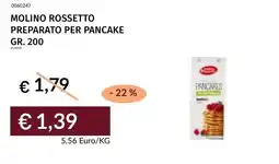 Prezzemolo e Vitale Molino Rossetto preparato per pancake offerta
