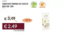 Prezzemolo e Vitale Sarchio farina di cocco bio offerta