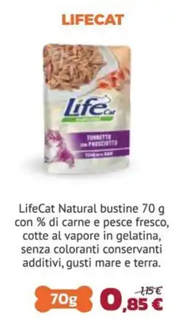 Joe Zampetti LifeCat Natural tonnetto con prosciutto offerta