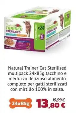 Joe Zampetti Natural Trainer Cat Sterilised offerta