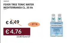 Prezzemolo e Vitale Fever Tree tonic water mediterranea offerta