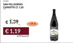 Prezzemolo e Vitale San Pellegrino Chinotto offerta
