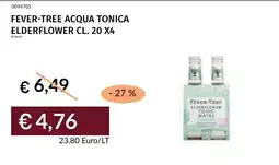 Prezzemolo e Vitale Fever-Tree acqua tonica elderflower offerta