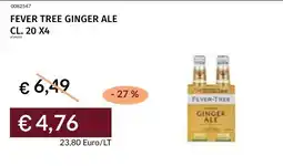 Prezzemolo e Vitale Fever Tree Ginger Ale offerta