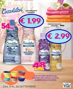 Kuadrifoglio Coccolatevi ammorbidente offerta