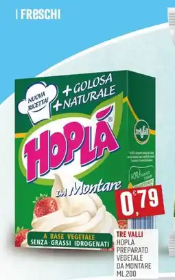 Marketpiù Hopla preparato vegetale da montare offerta