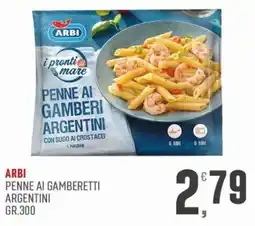 Marketpiù Arbi penne ai gamberetti argentini offerta
