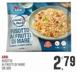 Marketpiù Arbi risotto ai frutti di mare offerta
