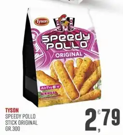 Marketpiù Tyson speedy pollo stick original offerta