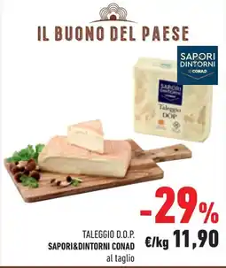 Conad Margherita Taleggio D.O.P. Sapori&Dintorni Conad offerta