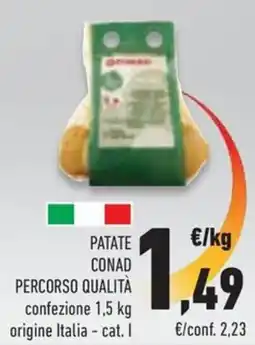 Conad Margherita Patate Conad Percorso Qualità offerta