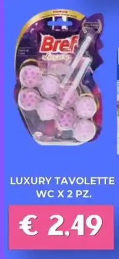 Kuadrifoglio Bref Luxury Tavolette WC offerta