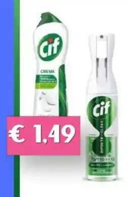Kuadrifoglio Cif crema offerta