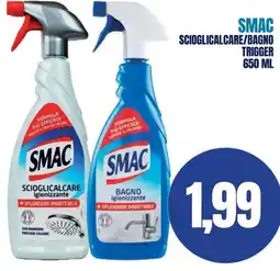 Determarket Smac scioglicalcare igienizzante offerta