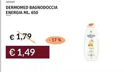 Prezzemolo e Vitale Dermomed bagnodoccia energia offerta