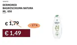 Prezzemolo e Vitale Dermomed bagno schiuma natura offerta