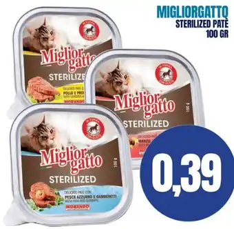 Migliorgatto sterilized paté