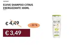 Prezzemolo e Vitale Elvive shampoo citrus energizzante offerta