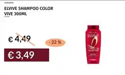 Prezzemolo e Vitale Elvive shampoo color vive offerta