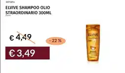 Prezzemolo e Vitale Elvive shampoo olio straordinario offerta