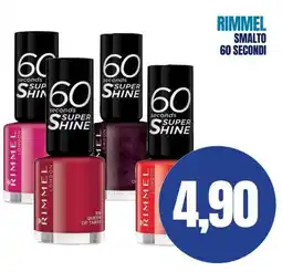Determarket Rimmel smalto 60 secondi offerta