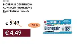 Prezzemolo e Vitale Biorepair dentifricio advanced protezione completa offerta