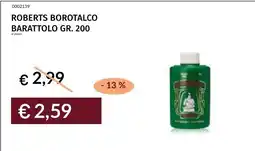 Prezzemolo e Vitale Roberts borotalco barattolo offerta
