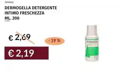 Prezzemolo e Vitale Dermogella detergente intimo freschezza offerta