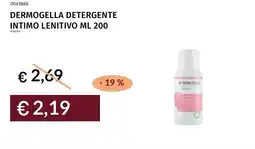 Prezzemolo e Vitale Dermogella detergente intimo lenitivo offerta