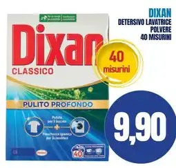 Determarket Dixan detergente lavatrice polvere classico offerta