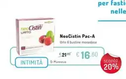 Club Salute NeoCistin Pac-A Urto offerta