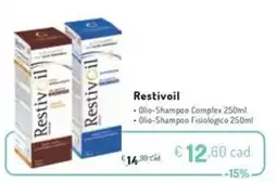 Club Salute Restivoil Olio-Shampoo offerta